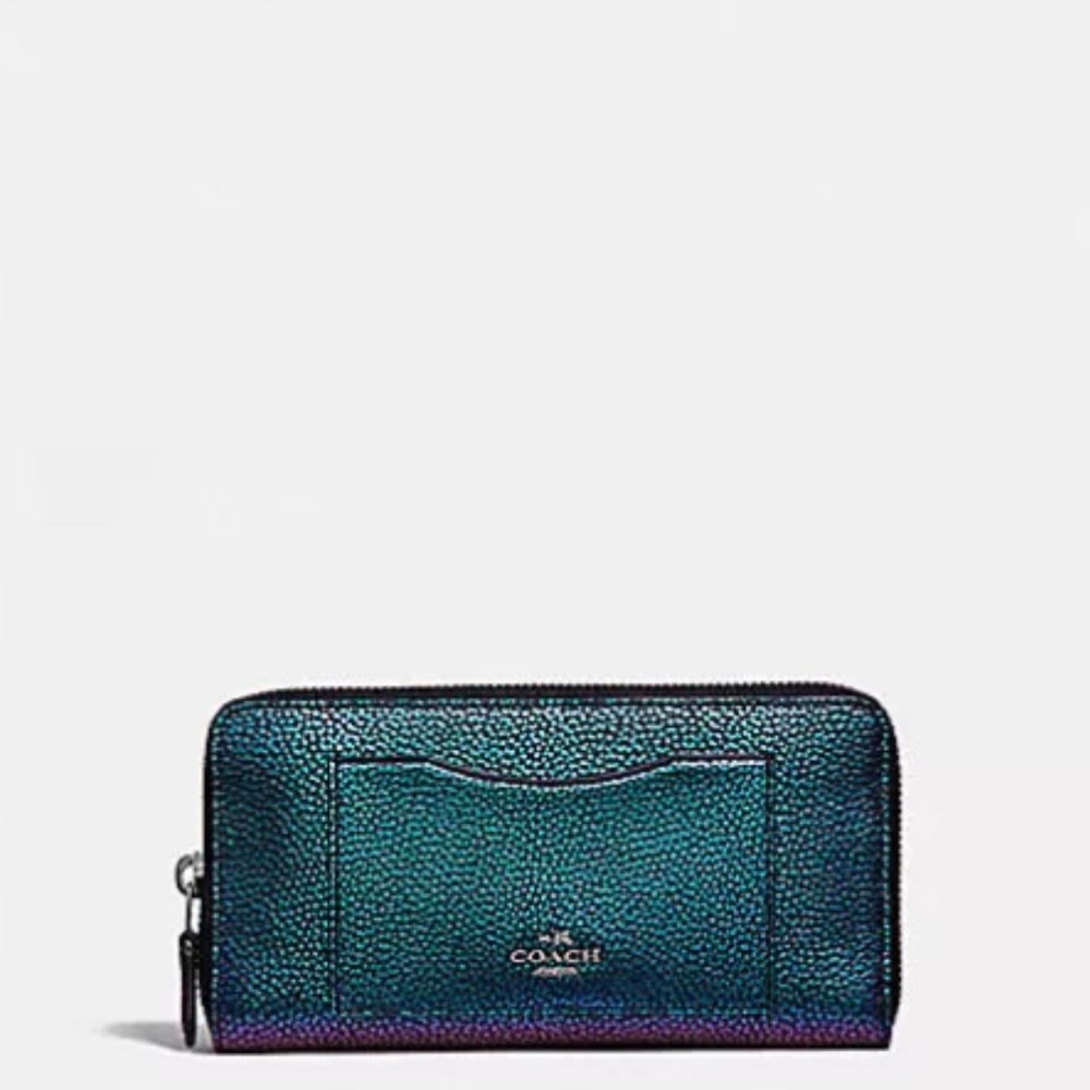 Coach Hologram Accordion Wallet